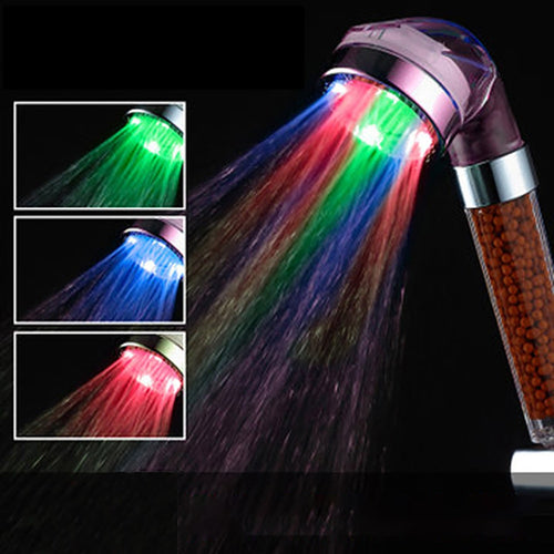 LED Color Changing High Pressure  Shower Head